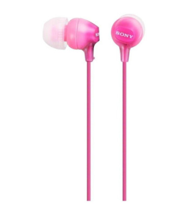 Auriculares intrauditivos sony mdrex15lpp/ jack 3.5/ rosas
