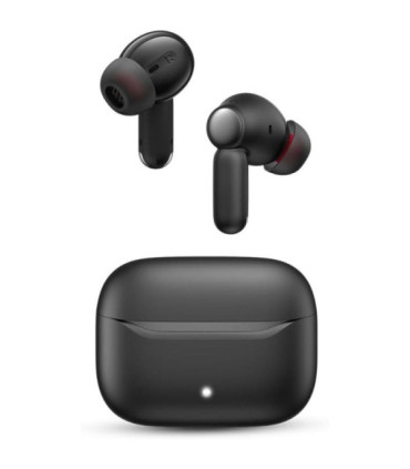 Auriculares bluetooth spc ether 3 pro con estuche de carga/ autonomía 8h/ negro