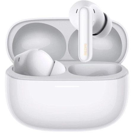 Auriculares bluetooth xiaomi redmi buds 8 pro con estuche de carga/ autonomía 8h/ blancos