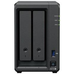 NAS Synology Diskstation DS725+/ 2 Bahías 3.5'- 2.5'/ 4GB DDR4/ Formato Torre