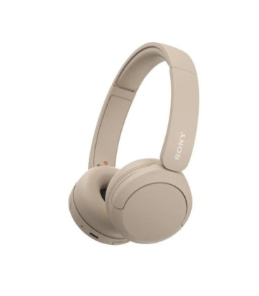 Auriculares inalámbricos sony wh-ch520/ con micrófono/ bluetooth/ beige