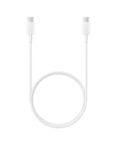 Cable usb 2.0 tipo-c samsung ep-da705bwegww/ usb tipo-c macho - usb tipo-c macho/ 1m/ blanco