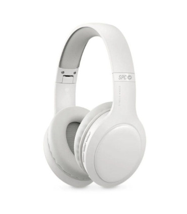 Auriculares inalámbricos spc heron studio/ con micrófono/ bluetooth/ blancos