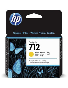 Cartucho de tinta original hp nº712/ amarillo