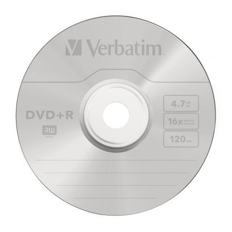 Dvd+r verbatim advanced azo 16x/ tarrina-25uds