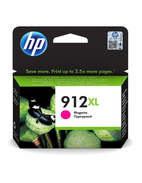 Cartucho de tinta original hp nº912 xl alta capacidad/ magenta