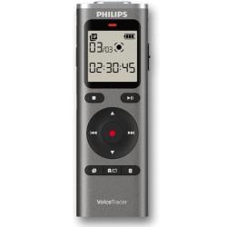 Grabadora de Voz Philips VoiceTracer DVT1170/ 20kHz/ Plata