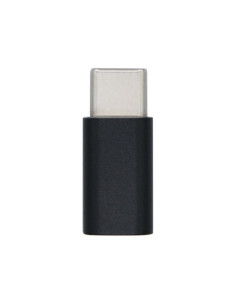 Adaptador usb 2.0 tipo-c aisens a108-0414/ usb tipo-c macho - micro usb hembra