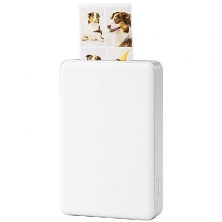 Impresora portátil fotográfica xiaomi photo printer pro/ bluetooth/ plata