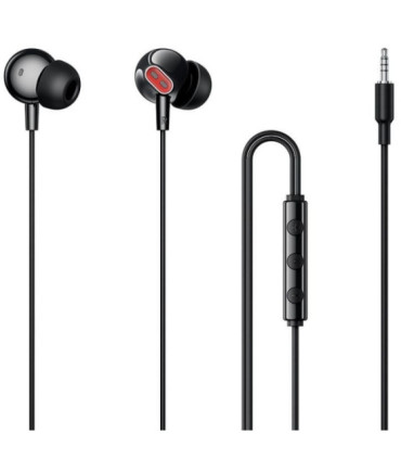 Auriculares intrauditivos vention echo lite in-ear/ con micrófono/ jack 3.5/ negros