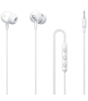 Auriculares intrauditivos vention echo lite in-ear/ con micrófono/ jack 3.5/ blancos