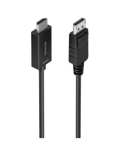Cable conversor aisens a125-0893/ displayport macho - hdmi macho/ 1.5m/ negro