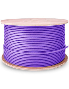 Bobina de cable rj45 awg23 utp aisens a135-0749 cat.6/ lszh/ 500m/ violeta