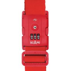 Correa para Maleta con Combinación Scape Travel E0121/ Roja