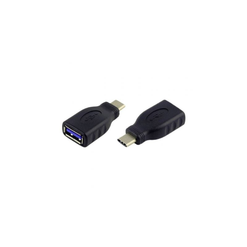 Adaptador usb 3.1 tipo-c aisens a108-0323/ usb tipo-c macho - usb hembra