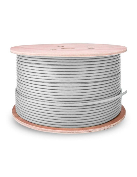 Bobina de cable rj45 utp aisens a135-0743 cat.6/ 500m/ gris