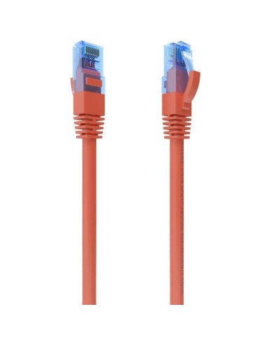 Cable de red rj45 awg26 cca utp aisens a135-0787 cat.6/ 50cm/ rojo