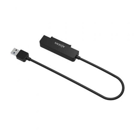 Adaptador para discos duros 2.5' aisens ase-25a03b/ usb macho - sata