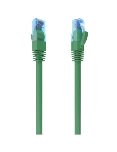 Cable de red rj45 awg26 cca utp aisens a135-0811 cat.6/ 2m/ verde