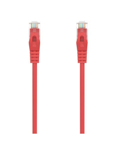 Cable de red rj45 awg24 utp aisens a145-0560 cat.6a/ lszh/ 1.5m/ rojo