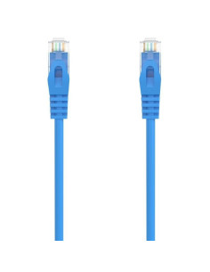 Cable de red rj45 awg24 utp aisens a145-0570 cat.6a/ lszh/ 25cm/ azul