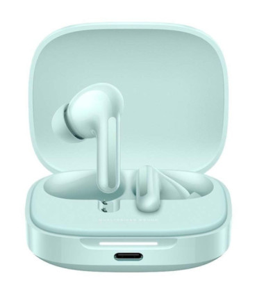 Auriculares bluetooth xiaomi redmi buds 6 con estuche de carga/ autonomía 10h/ verdes