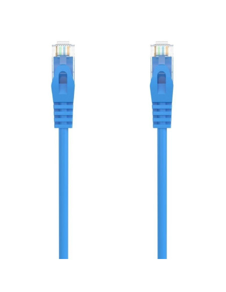 Cable de red rj45 awg24 utp aisens a145-0576 cat.6a/ lszh/ 3m/ azul