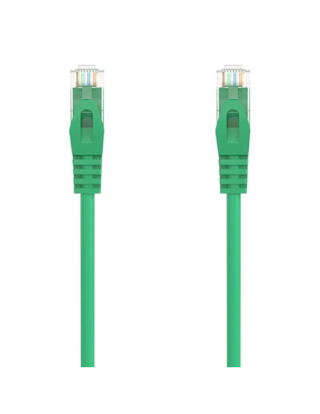Cable de red rj45 awg24 utp aisens a145-0579 cat.6a/ lszh/ 50cm/ verde
