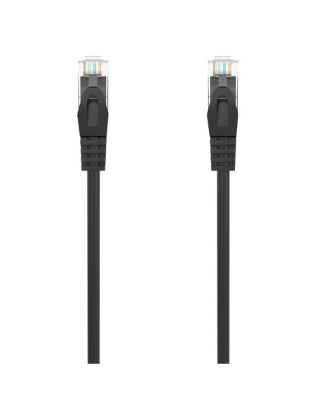 Cable de red rj45 awg24 utp aisens a145-0587 cat.6a/ lszh/ 1m/ negro