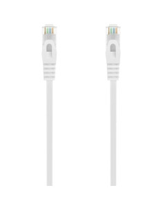 Cable de red rj45 awg24 utp aisens a145-0594 cat.6a/ lszh/ 1m/ blanco