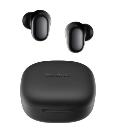 Auriculares bluetooth xiaomi redmi buds 6 play con estuche de carga/ autonomía 7h/ negros