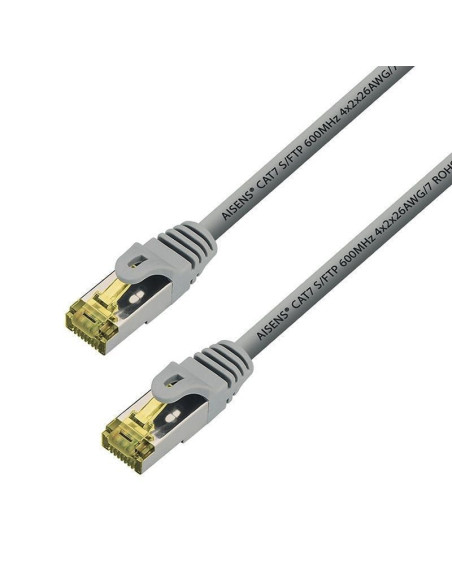 Cable de red rj45 sftp aisens a146-0336 cat.7/ 3m/ gris