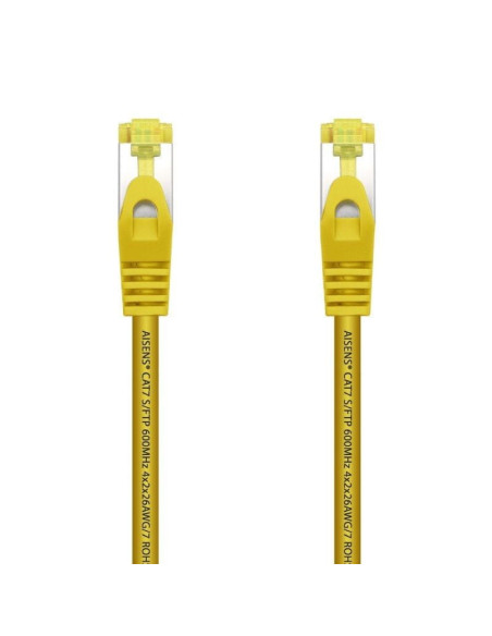 Cable de red rj45 sftp aisens a146-0473 cat.7/ 50cm/ amarillo