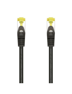 Cable de red rj45 sftp aisens a146-0484 cat.7/ 25cm/ negro