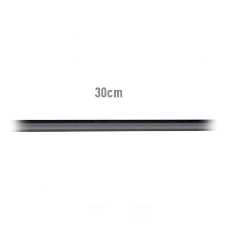 Cable estéreo aisens a128-0141/ jack 3.5 macho - jack 3.5 macho/ hasta 0.1w/ 30cm/ negro