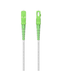 Cable de fibra óptica g657a2 3.0 9/125 smf aisens a152-0622/ lszh/ 300m/ blanco