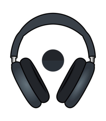 Auriculares bluetooth apple airpods max 2 usb-c/ medianoche
