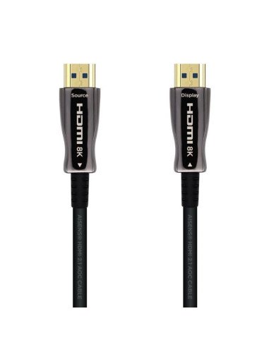 Cable hdmi 2.1 aoc 8k aisens a153-0519/ hdmi macho - hdmi macho/ 30m/ negro