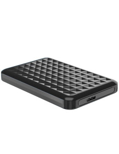 Caja externa para disco duro de 2.5' aisens ase-2521b/ usb 3.1/ sin tornillos