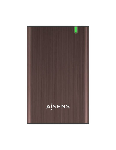 Caja externa para disco duro de 2.5' aisens ase-2525bwn/ usb 3.0/ sin tornillos