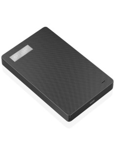 Caja externa para disco duro de 2.5' aisens ase-2541b/ usb 3.1/ sin tornillos