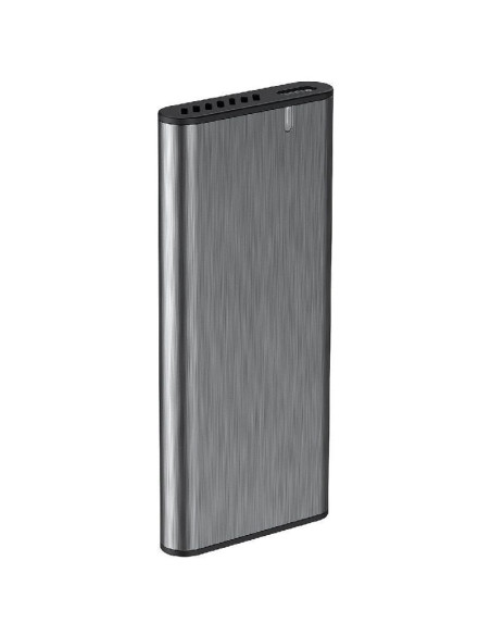 Caja externa para disco ssd m.2 sata aisens asm2-007gry/ usb 3.1 gen1/ sin tornillos
