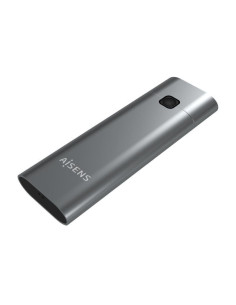 Caja externa para disco ssd m.2 nvme aisens asm2-021gr/ usb 3.1 gen2/ sin tornillos