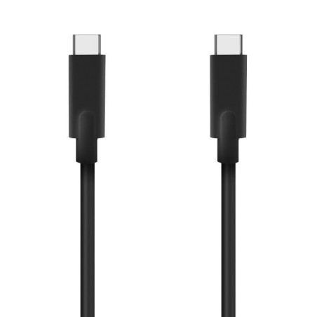 Cable usb 3.2 tipo-c aisens a107-0705 10gbps 5a 100w/ usb tipo-c macho - usb tipo-c macho/ hasta 100w/ 10gbps/ 3m/ negro