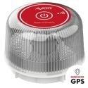 Luz baliza de emergencia para coche Avant V16 Connected AV1201/ Homologada/ Base Imantada/ Geolocalizable/ Funciona a Pilas