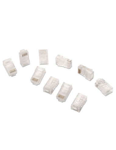 Conector rj45 aisens a139-0297/ cat.6/ 10 uds