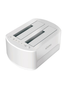 Docking station para discos duros aisens asds-d02w