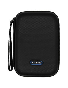 Funda para disco externo de 2.5' aisens asbg-001-bk/ negra