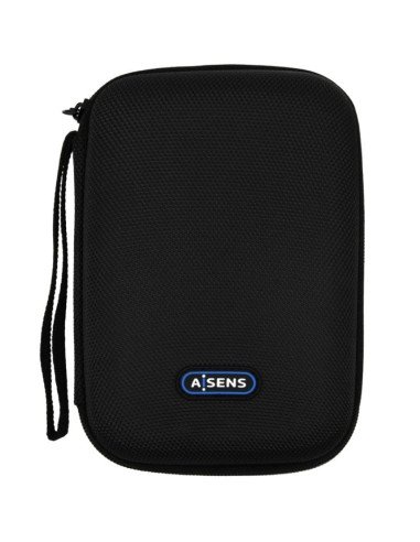 Funda para disco externo de 2.5' aisens asbg-003-bk/ negra