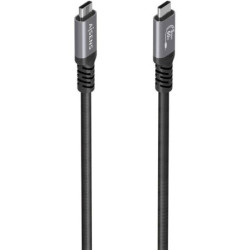Cable usb 3.2 tipo-c aisens  a107-0992/ usb tipo-c macho - usb tipo-c macho/ hasta 60w/ 5gbps/ 10m/ negro